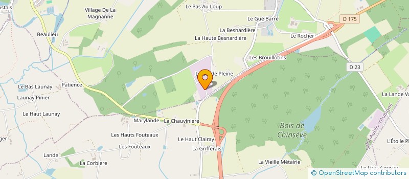 localisation de l'entreprise MONSIEUR FREDERIC JEGOU  ANDOUILLE-NEUVILLE