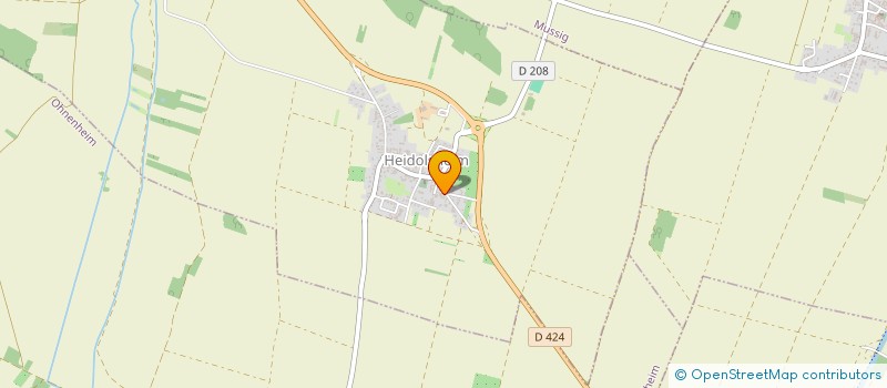 localisation de l'entreprise MONSIEUR FREDERIC JEHL  HEIDOLSHEIM