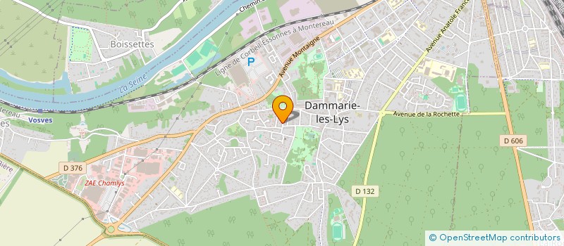 localisation de l'entreprise MONSIEUR FREDERIC JERAMA à DAMMARIE-LES-LYS