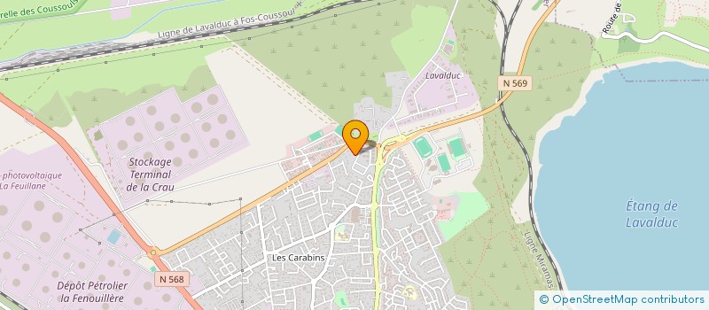 localisation de l'entreprise MONSIEUR FREDERIC JESSU  FOS-SUR-MER