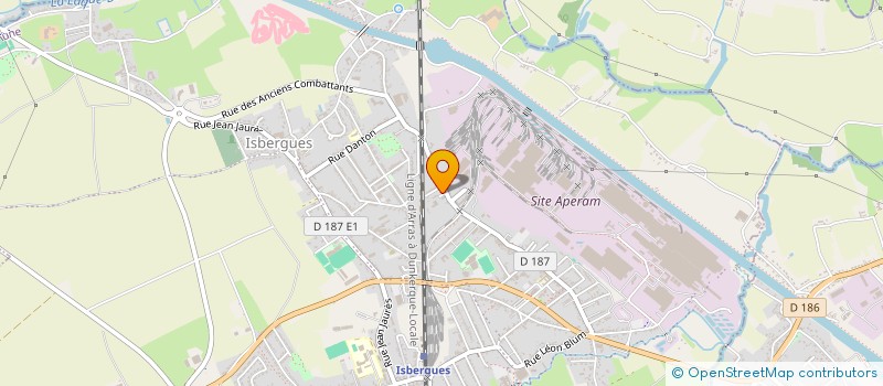 localisation de l'entreprise MONSIEUR FREDERIC JOETS  ISBERGUES