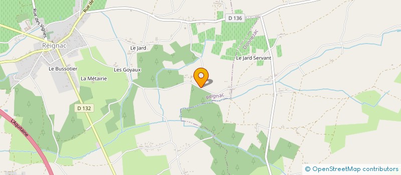 localisation de l'entreprise MONSIEUR FREDERIC JOLET  REIGNAC