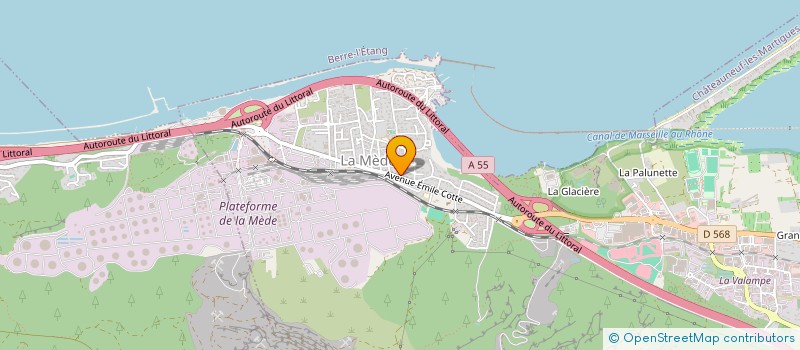 localisation de l'entreprise MONSIEUR FREDERIC JONQUEUR  CHATEAUNEUF-LES-MARTIGUES