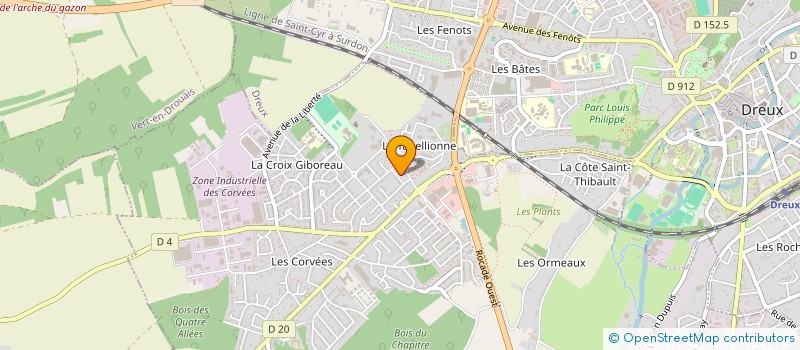 localisation de l'entreprise MONSIEUR FREDERIC JORION à VERNOUILLET