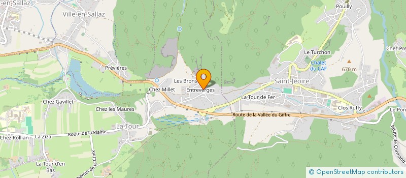 localisation de l'entreprise MONSIEUR FREDERIC-JOSEPH VERSAILLES à LA TOUR