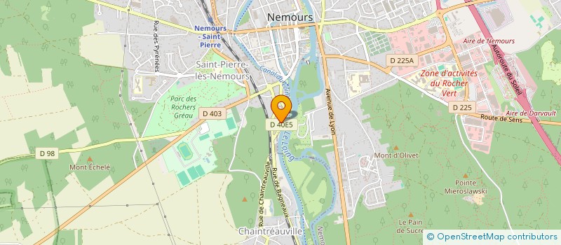 localisation de l'entreprise MONSIEUR FREDERIC JOSEPHINE  SAINT-PIERRE-LES-NEMOURS