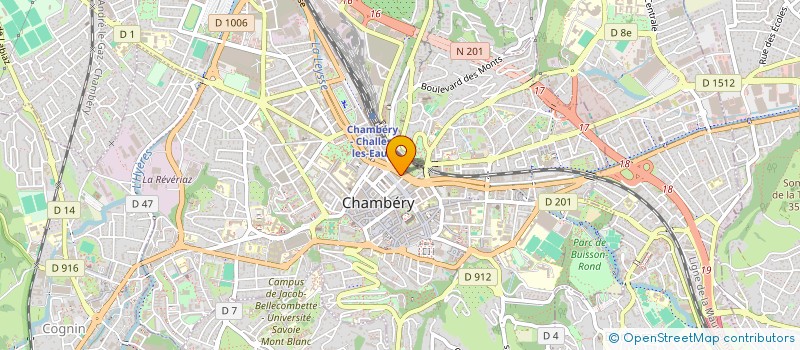 localisation de l'entreprise MONSIEUR FREDERIC JOSLEY à CHAMBERY