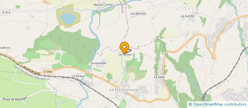 localisation de l'entreprise MONSIEUR FREDERIC JOUBERT  RAMBAUD