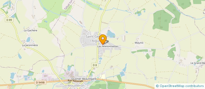 localisation de l'entreprise MONSIEUR FREDERIC JOUGLA à MOUILLERON-SAINT-GERMAIN