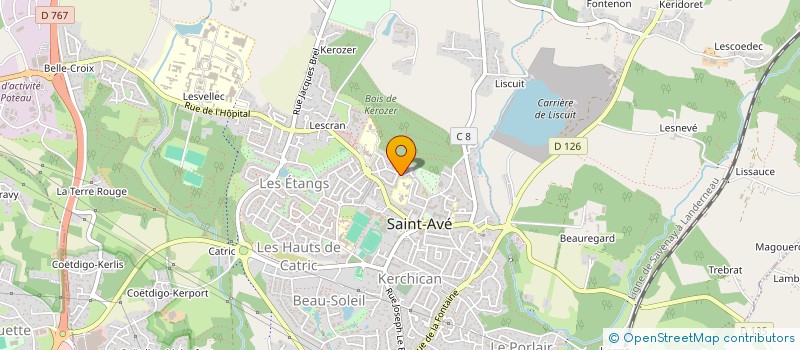 localisation de l'entreprise MONSIEUR FREDERIC JOURY à SAINT-AVE