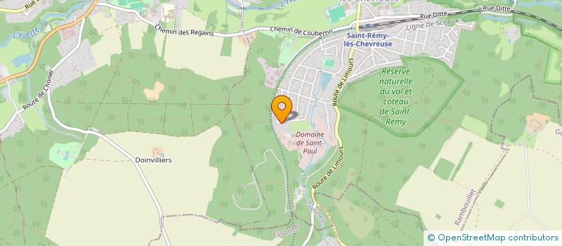 localisation de l'entreprise MONSIEUR FREDERIC JUBERT  SAINT-REMY-LES-CHEVREUSE