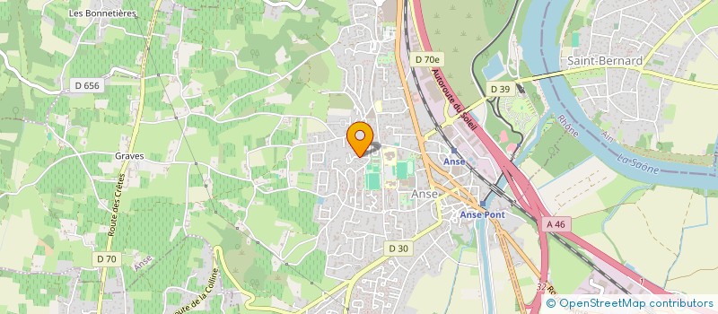 localisation de l'entreprise MONSIEUR FREDERIC JULLIEN  ANSE