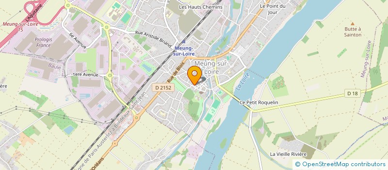 localisation de l'entreprise MONSIEUR FREDERIC JUTEAU à MEUNG-SUR-LOIRE