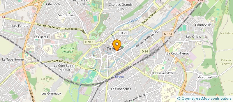 localisation de l'entreprise MONSIEUR FREDERIC KAMARA à DREUX