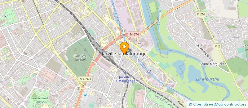 localisation de l'entreprise MONSIEUR FREDERIC KARL à JARVILLE-LA-MALGRANGE