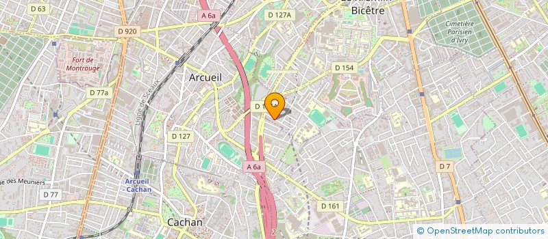 localisation de l'entreprise MONSIEUR FREDERIC KASTLER à LE KREMLIN-BICETRE