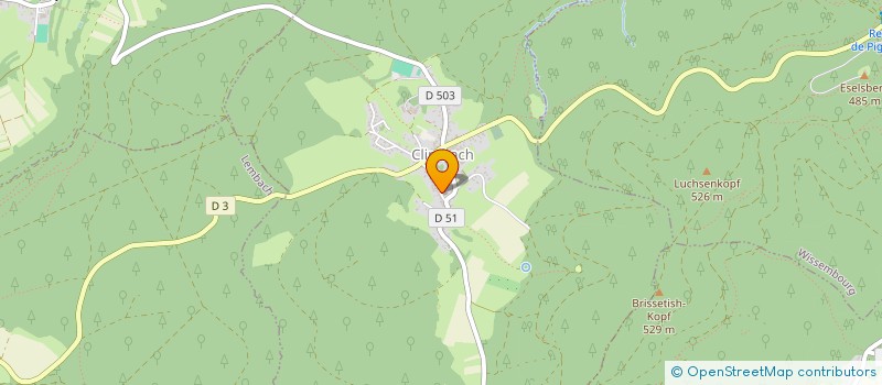 localisation de l'entreprise MONSIEUR FREDERIC KASTNER  CLIMBACH