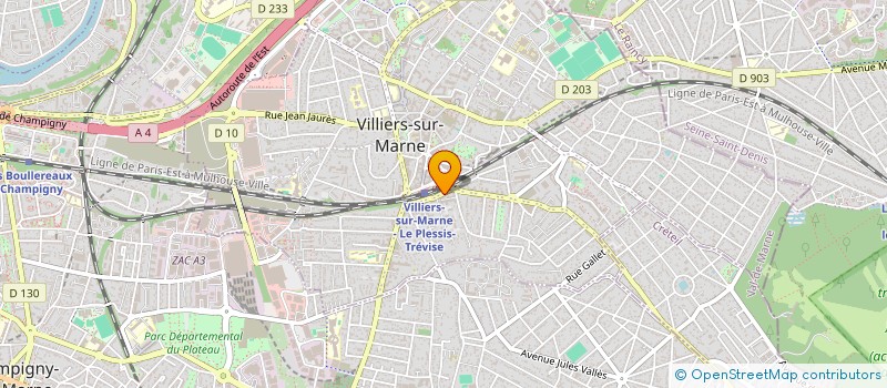 localisation de l'entreprise MONSIEUR FREDERIC KAUB  VILLIERS-SUR-MARNE