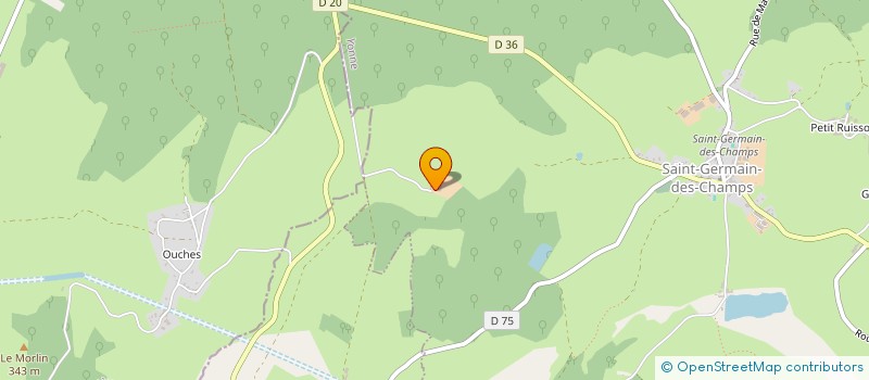 localisation de l'entreprise MONSIEUR FREDERIC KEGREISZ  SAINT-GERMAIN-DES-CHAMPS