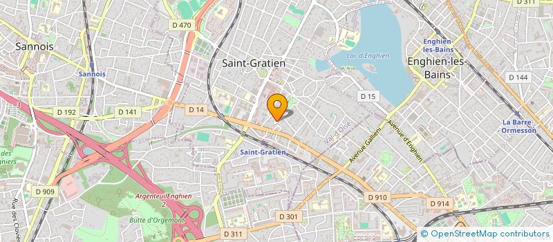 localisation de l'entreprise MONSIEUR FREDERIC KERSULEC  SAINT-GRATIEN