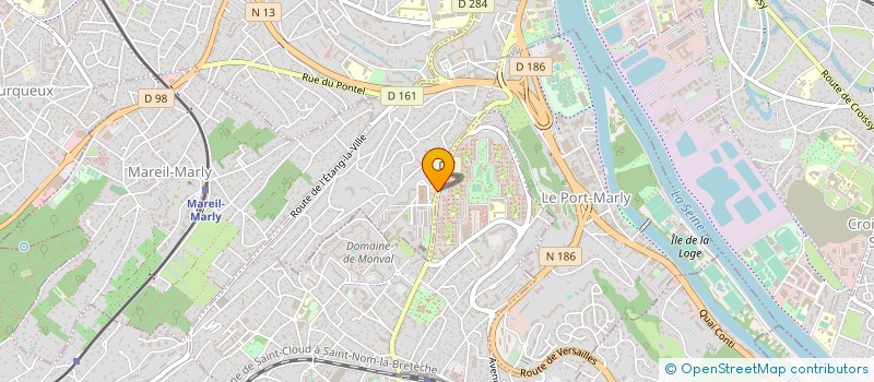 localisation de l'entreprise MONSIEUR FREDERIC KERVAN  PECQ (LE)