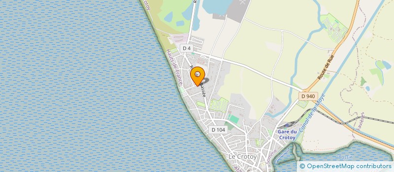 localisation de l'entreprise MONSIEUR FREDERIC KEUCK à LE CROTOY