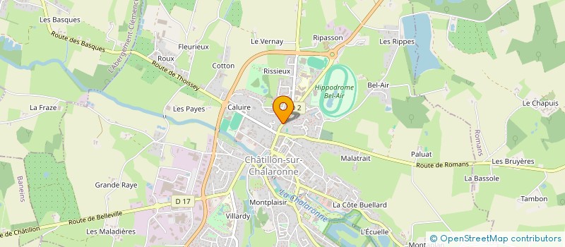 localisation de l'entreprise MONSIEUR FREDERIC KHADAR  CHATILLON-SUR-CHALARONNE