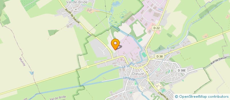 localisation de l'entreprise MONSIEUR FREDERIC KIENER  DIEUZE