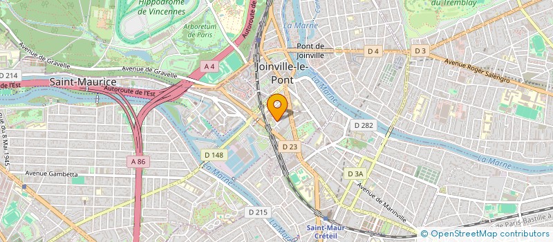 localisation de l'entreprise MONSIEUR FREDERIC KLEIN  JOINVILLE-LE-PONT