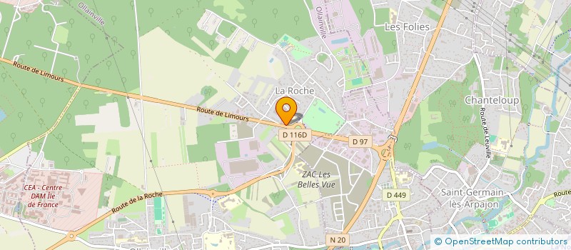 localisation de l'entreprise MONSIEUR FREDERIC KOCEN  OLLAINVILLE