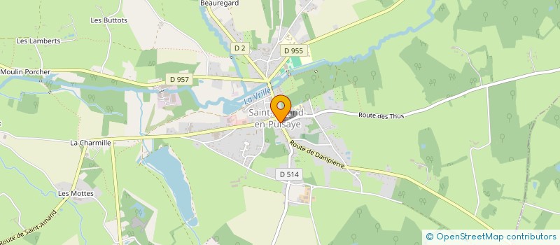 localisation de l'entreprise MONSIEUR FREDERIC KOLOS à SAINT-AMAND-EN-PUISAYE