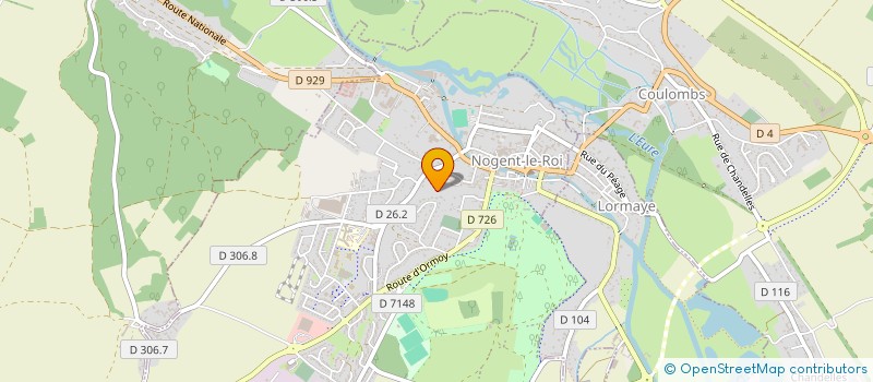 localisation de l'entreprise MONSIEUR FREDERIC KONDOR à NOGENT-LE-ROI