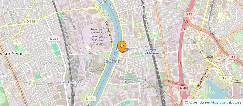 localisation de l'entreprise MONSIEUR FREDERIC KOUAKOU à ALFORTVILLE