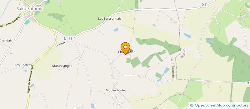 localisation de l'entreprise MONSIEUR FREDERIC KRAMRICH à SAINT-SATURNIN