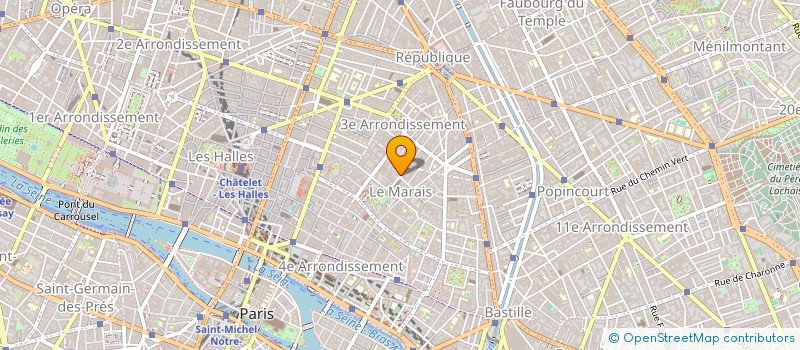 localisation de l'entreprise MONSIEUR FREDERIC KRIEF à PARIS