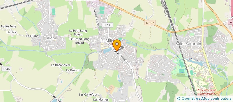 localisation de l'entreprise MONSIEUR FREDERIC KRONENBITTER  LA MILESSE