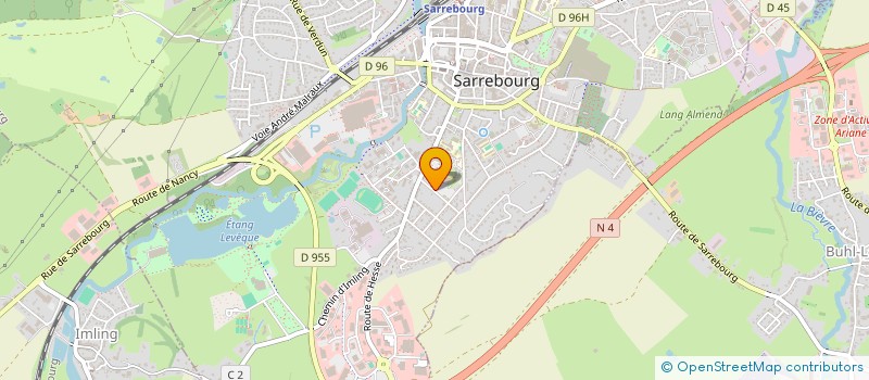 localisation de l'entreprise MONSIEUR FREDERIC KRUMMENACKER à SARREBOURG