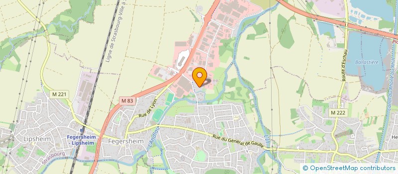 localisation de l'entreprise MONSIEUR FREDERIC KUHRY  FEGERSHEIM