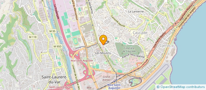 localisation de l'entreprise MONSIEUR FREDERIC KUPCZAK à NICE