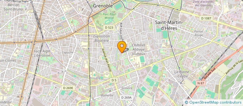 localisation de l'entreprise MONSIEUR FREDERIC KURZAWA à GRENOBLE