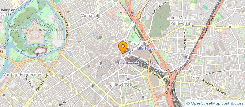 localisation de l'entreprise MONSIEUR FREDERIC L HOMME à LILLE