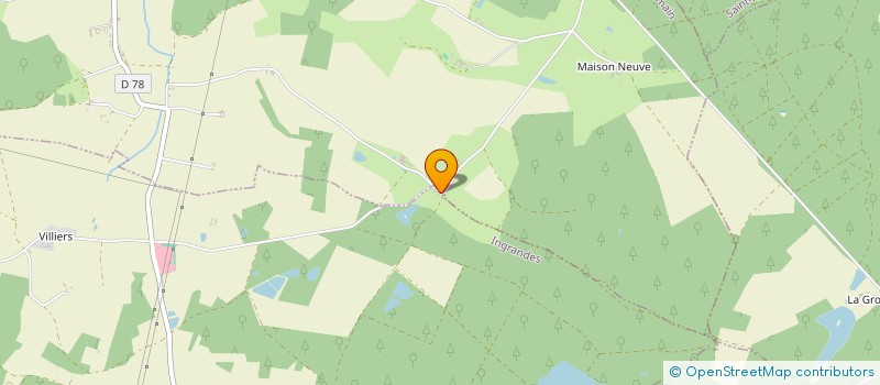 localisation de l'entreprise MONSIEUR FREDERIC L'HOMMELET  INGRANDES