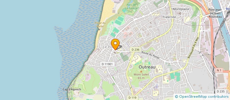 localisation de l'entreprise MONSIEUR FREDERIC LABARRE  LE PORTEL