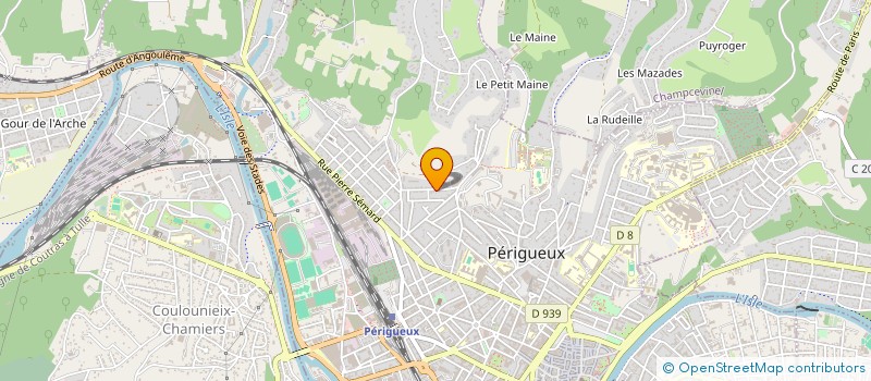 localisation de l'entreprise MONSIEUR FREDERIC LABAT à PERIGUEUX