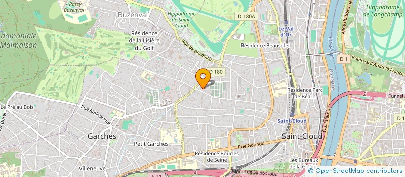 localisation de l'entreprise MONSIEUR FREDERIC LABROT à SAINT-CLOUD