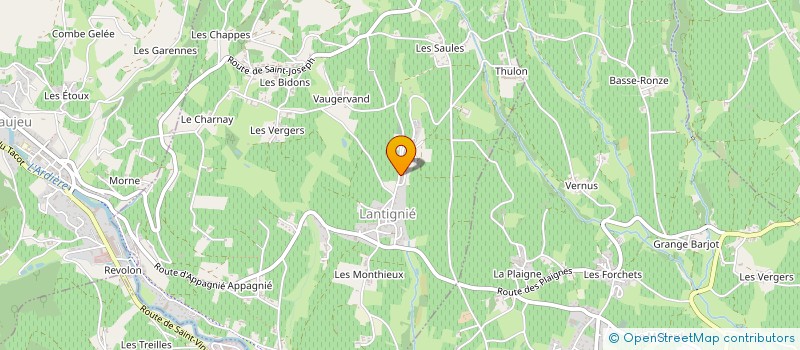 localisation de l'entreprise MONSIEUR FREDERIC LACROIX  DEUX-GROSNES