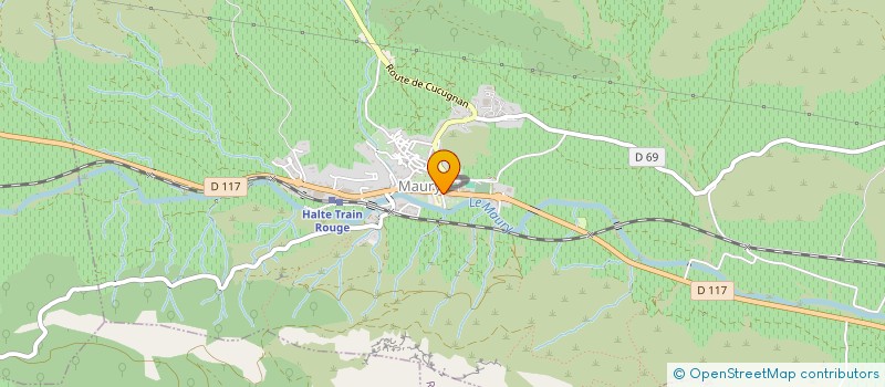 localisation de l'entreprise MONSIEUR FREDERIC LAFAGE  MAURY