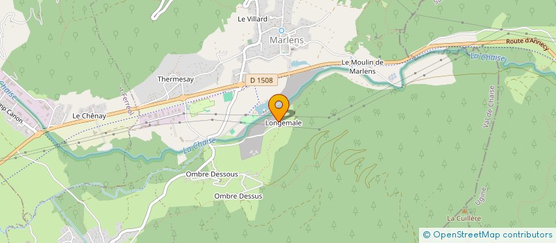 localisation de l'entreprise MONSIEUR FREDERIC LAFARGE  TALLOIRES-MONTMIN