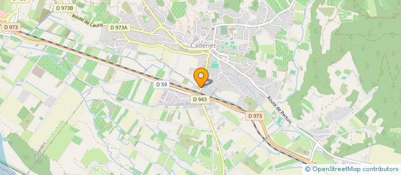 localisation de l'entreprise MONSIEUR FREDERIC LAFFONT  CADENET