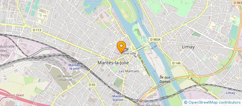 localisation de l'entreprise MONSIEUR FREDERIC LAFORET à MANTES-LA-JOLIE